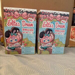 LOT OF TWO BABY THREE LOLITAS DREAM BAG CHARMS